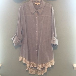 Umgee shirt-dress